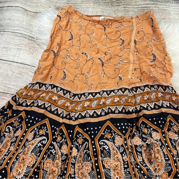 Arnhem Floral Bohemian Maxi Skirt Size Medium - Picture 2 of 5